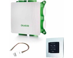 DucoBox Silent (randaarde) met Vocht Boxsensor + RF Bediening