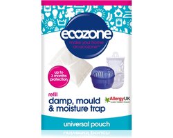 Ecozone - Vocht-, schimmel- en vochtvanger - Vochtvreter - 450gram - Navulling - Universeel - Vegan