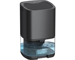 Hoefley Dehumidifier - Deshumidificateur - Luchtontvochtiger - Dehumidifier luchtonvochtiger - 1000mL per dag - Zwart - Woonkamer - Slaapkamer - Stil