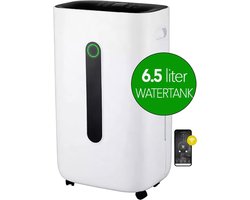 JC'S - Luchtontvochtiger- Luchtreiniger - 2 in 1 - 20L luchtontvochtiging per dag - GROTE 6,5 LITER tank - Ruimte tot 70m² - Wasdroog Functie - Zeer stil - Dehumidifier – Luchtontvochtigers