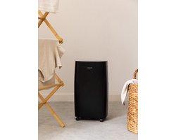 m² - Dehumidifier - 2 ontvochtigingsstanden - 24 uur programmeerbare timer - Zwart - DRYZONE XL-CUBIC