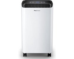 Pro Breeze 12L/dag Luchtontvochtiger – D-27 – Vochtigheidsweergave, 3 Standen, 2L Tank en Timer – Verwijderd Schimmel, Damp en Vocht - Dehumidifier voor Thuis, Garage en Kelder