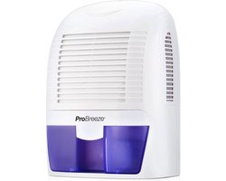 Pro Breeze 1500 ml Luchtontvochtiger - Helpt tegen Vocht en Schimmel in Huis, Keuken, Slaapkamer, Caravan, Kantoor en Garage.