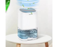 T&L Store® Luchtontvochtiger - – Luchtreiniger – Draagbaar - Elektrisch – Peltier Technologie – Automatische Uitschakeling – Dehumidifier - Ultra Stil – Slaapkamer - Badkamer – Wit