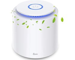 Vochtvreter Elektrisch - Deshumidificateur - Luchtontvochtiger - Dehumidifier - Ontvochtiger - Luchtreiniger Kelder - Voor in Huis - Slaapkamer & Badkamer - 50m³/h - Wit