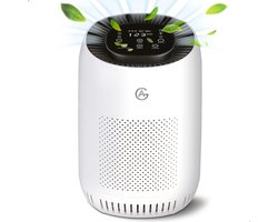 AG320 Luchtreiniger - Air Purifier -Luchtreinigers met Hepa Filter - Slaapkamer Air Cleaner - Slaapstand - Kinderslot - High Quality Filtersystem - Voor Schone Gezonde Lucht -Tegen Stof, Hooikoorts En Allergie - Verwijdert 99,97% -Display