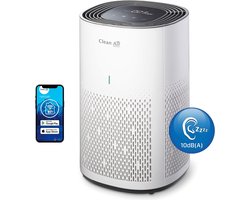 Clean Air Optima® CA-505 Smart - Intelligente HEPA Ionisator Luchtreiniger - 360° Airflow - Extreem stil met sleepmode! <10dB(A)!