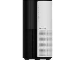 Friskair Luchtreiniger - Air Purifier met HEPA 12 Filter, Ionisator & App - CADR 300 m³/h - Tegen Allergieën, Huisstofmijt & Fijnstof - Incl. Slaapstand & Luchtkwaliteitsindicator - Wit