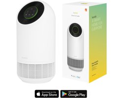 Hombli Smart Air Purifier – Luchtreiniger – HEPA 13 Filter en Actieve Koolstoffilter – Wifi - Bediening via App – Spraakbesturing met Google, Alexa en Siri