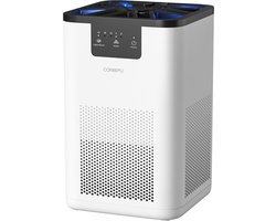 Luchtreiniger - Air purifier - HEPA H13-filter - Voor thuis en slaapkamer - 3-staps filtratie - Aromatherapie functie en Nachtlamp