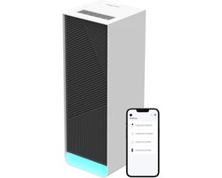 Luchtreiniger / Air Purifier met APP en HEPA filter + koolstoffilter - Werkt tegen huisstofmijt, hooikoorts, allergie, stof