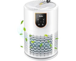 Aircillin luchtreiniger - Luchtreiniger - Luchtbevochtiger - Hygrometer Binnen - Luchtreinigers - Air Purifier - Luchtreinigers met Hepa filter - Lucht Reiniger - luchtreiniger met Ionisator - Aromatherapiefunctie