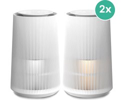 MiRi EasyBreath (2x) – Luchtreiniger – 250 m³/h – HEPA 13 filter – Ruimtes tot 50m² – Air Purifier – Koolstoffilter – Ionisator – UV-C – Luchtkwaliteit Indicator – WiFi en App