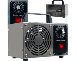 Ozongenerator Luchtreiniger - 20.000mg/h - Bereik 100-120m2 - 150W - 1 uur Timer - Tegen Hooikoorts, Virussen en Allergenen - Makkelijk te gebruiken - Ozon Generator