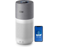 Philips 3000i Series AC3033/10 - Luchtreiniger met HEPA Filter voor XL-ruimten - 520 m³/u - Wit / Grijs - App Connected