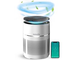 Samako - Airflow Pro - Luchtreiniger - Hepa 13 pro filter - Hooikoorts, huisdier allergieën, huisstofmijt - Luchtkwaliteitsindicator - Air purifier- Nederlandse app - Slaapstand