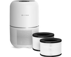 Silvergear Luchtreiniger met HEPA Filter - Combideal met Extra Hepa H13-filter - Air Cleaner - Wit