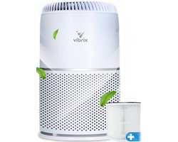 Vibrix Vortex20 luchtreiniger - 70 m² - Automatische stand + 6-in-1 filtersysteem - Luchtkwaliteitsindicator - Ionisator - Luchtfilter - Air purifier met HEPA-filter