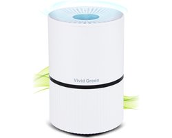 Vivid Green Luchtreiniger - Air Purifier - Luchtreinigers met Ionisator - HEPA Filter - Wit