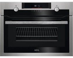 AEG CME565060M - Inbouwoven - CombiQuick - Hetelucht - Inox -