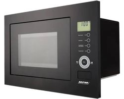 MPM - Inbouw Magnetron - Combi Oven - Stoomreiniging - 11 programma's - 25 liter - Max. 1100W - Zwart