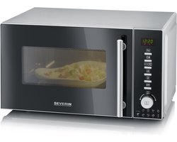 Severin MW 7773 - Vrijstaande Combi Magnetron met Grill en Hetelucht - 20L