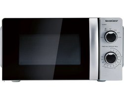 Silvercrest Magnetron - 700Watt - 17L Inhoud - Zilvergrijs - Eten opwarmen - Microwave - Losse Magnetron - Vrijstaand