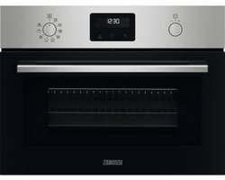 Zanussi ZVEKM5X1 inbouw oven met magnetron | 45 cm