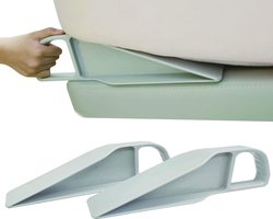 Mattress Lifter mobiele telefoontools, matras-wiglift, ergonomische Alleviate Back Pain Bed Moving Tool, grijs, 2 stuks