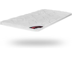 SleepMed - 3D Air Hotel Topmatras - 80 x 210 cm - Hoes: Micropercal - Vulling: Polyester Dons - met Hoekelastieken - Matrasbescherming