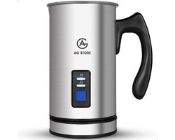 AG190 Melkopschuimer - Electrisch - Melkschuimers - Cappuccino – Latte macchiato - Roestvrij staal - Anti aanbaklaag - Temperatuurregeling - 3- in 1 - 250 ml - Makkelijk reinigen