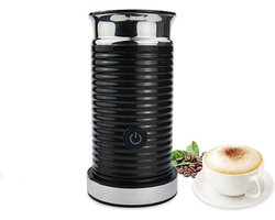 BTD Elektrische Melkopschuimer - Elektrische Melkopschuimer - Multifunctionele Schuimmaker - Latte Machiato Schuim - Cappuccino Schuim - Zijdezacht Schuim - Barista - Perfecte Schuim Met 1 Druk Op De Knop - 304 RVS -