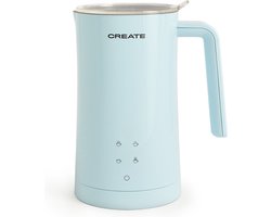 CREATE - MILK FROTHER STUDIO - Verwarmer voor melkopschuimer - 580ml - 75 °C - Blauw