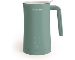 CREATE - MILK FROTHER STUDIO - Verwarmer voor melkopschuimer - 580ml - 75 °C - Donkergroen