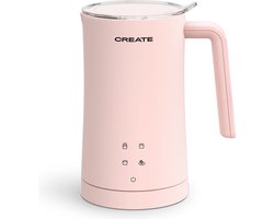 CREATE - MILK FROTHER STUDIO - Verwarmer voor melkopschuimer - 580ml - 75 °C - Roze