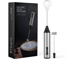 Elektrische Melkopschuimer - 3 in 1 - Extra USB meegeleverd - Handmatig - Barista - Frother Foamer - Multi drink mixer - Rechargeable/Oplaadbaar - Keuken - Kerstcadeau