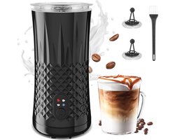 Elektrische Melkopschuimer 4-in-1 voor Cappuccino en Latte - Warm en Koud Melkschuim met Automatische Uitschakeling