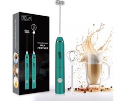 Elektrische Melkopschuimer, Koffieopschuimer, Oplaadbaar, Drankmixer, Handopschuimer, Mixer, Kitchen Aid, Handmixer, Elektrische Mixer, USB Oplaadbaar, Kogelvrij