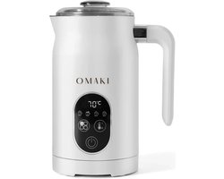 Omaki Elektrische melkopschuimer - koffie- 4-in-1 - melkopschuimer - 300 ml- Warm/koud opschuimen