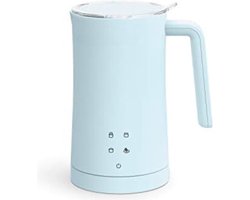 Opschuimer voor Melk - Melkopschuimer Electrisch voor warme of koude melk met touchscreen en 4 standen, 350 ml - Blauw