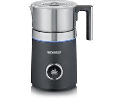 Severin SM 3587 - Melkopschuimer met inductietechniek - Spuma 700 Plus - melkkan - 700ml - OLED Display - 13 programma's - zilver/zwart