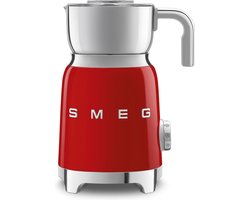 SMEG MFF11RDEU - Melkopschuimer - Rood - 6 functies