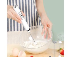 Viatel Elektrische Melkschuimer Blender Draadloze Koffie Whisk Mixer Handheld Eiklopper Cappuccino Frother Mixer Usb Draagbare Keuken Gereedschap