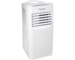 Bestron mobiele airco, airconditioning voor ruimtes tot 31m², koelvermogen 2,6 kW, met CFC vrije koelmiddel, 9.000 BTU/h, kleur: wit