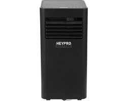 HEYPRO - Mobiele Airco - 10.000 BTU 2.9 kW - zwart wit - Koelmiddel R290 - Koperen leiding