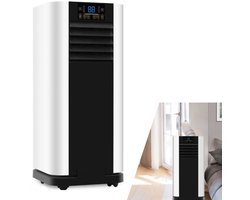 Home Mobiele Airco - Airconditioner met afstandsbediening - Airco met Raamafdichting - 5 in 1 - Koelen - Verwarmen - Ontvochtigen - Ventileren - Met Accordeonslang - 9000 Btu - XL