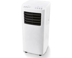 SILVERCREST® Mobiele Airconditioner - 7.000 BTU, Draagbare Airco voor Kamers van 30-45 m³, Compact en Energiezuinig - Stille Verplaatsbare Airco met Afvoerslang, Ideaal voor Thuis en Kantoor