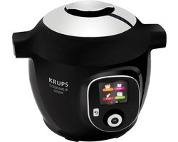 Krups COOK4ME+ CONNECT multi cooker 6 l Zwart, Chroom