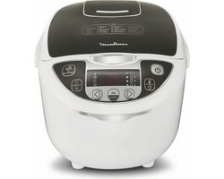 MOULINEX MK708E10 Elektrische multicooker 25 in 1 - 750W - Wit / grijs