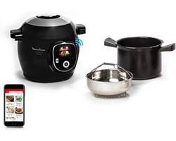 Moulinex Smart Multi-Cooker Cookeo+ Connect CE867810 1600W 6L Zwart